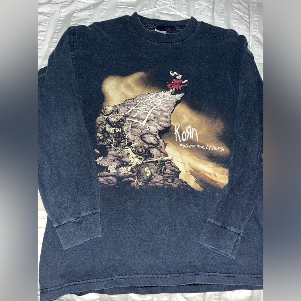 Vintage 1998 Korn Follow The Leader Long Sleeve Shirt